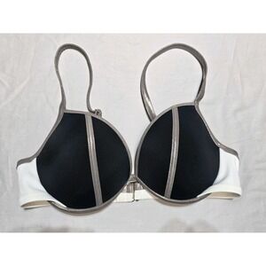 Victoria's Secret The Fabulous Swimming Top Bra 36 C Underwire Push-Up